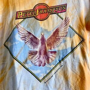 vintage 1976 PETER FRAMPTON Winds Of Change Winterland single stitch tee shirt L